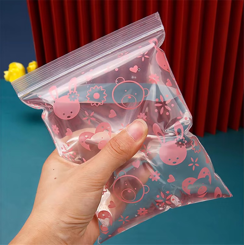 100PCS Pink Rabbit Plastic PE  - Body Jewelry Back recension och pris