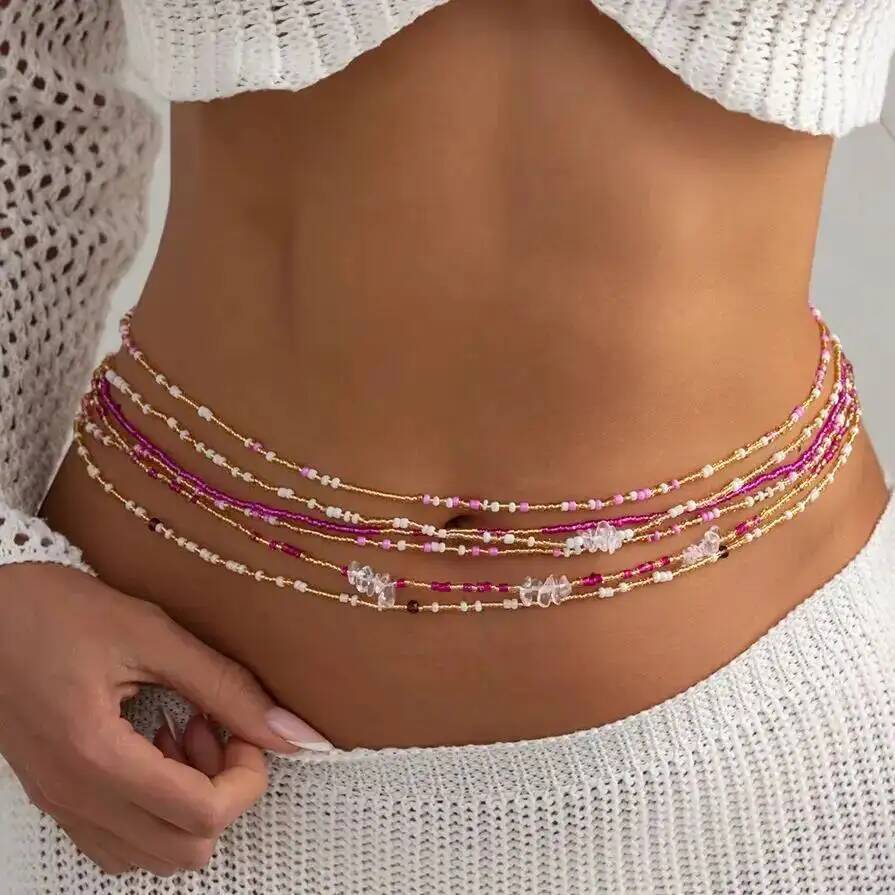 SHIXIN 6Pcs/Set Boho Colorful  - Body Jewelry Women recension och pris