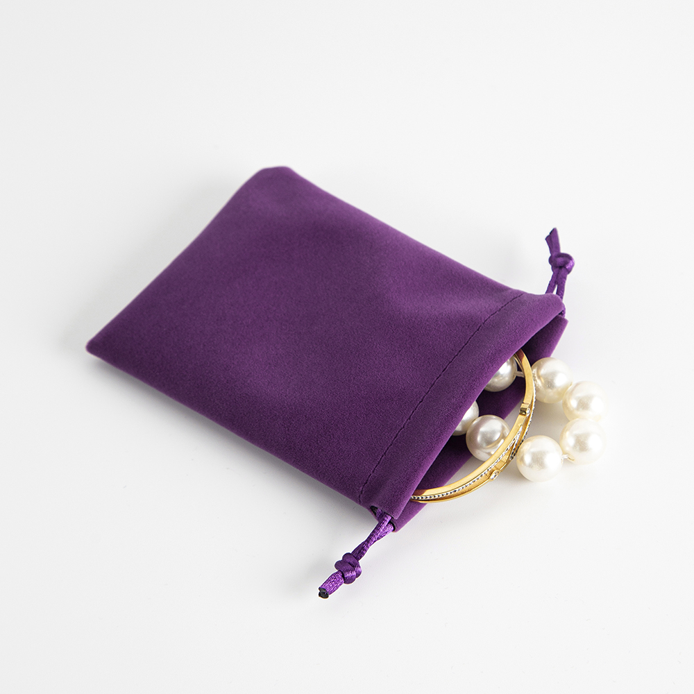 10Pcs Purple Velvet Drawstring - Body Jewelry Display recension och pris