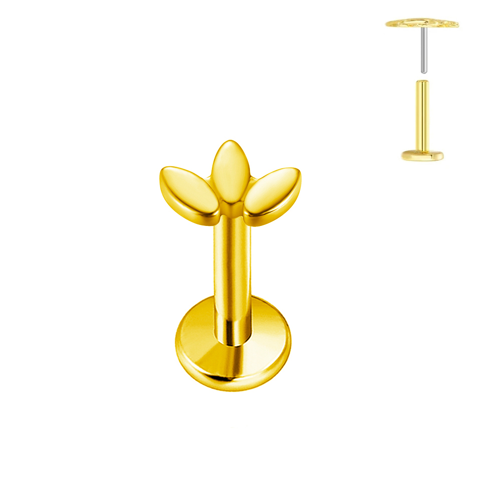 ASTM F136 G23 Titanium Heart-s - Body Jewelry Labret recension och pris